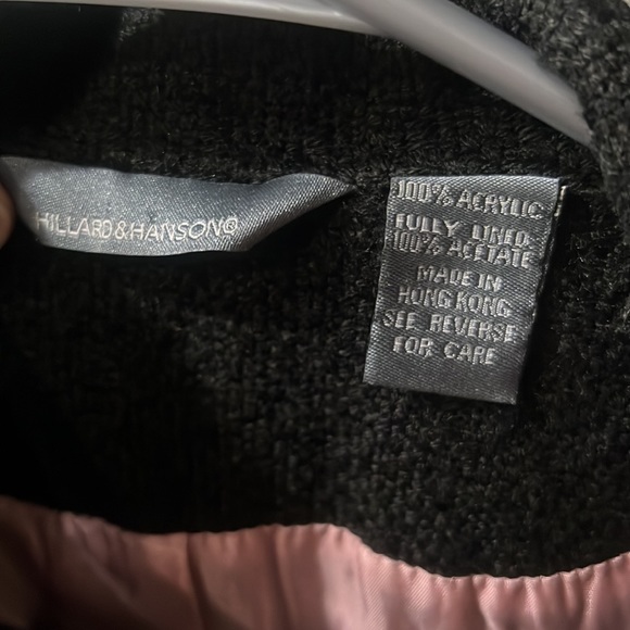 Hilliard and Hanson black coat - Picture 5 of 5